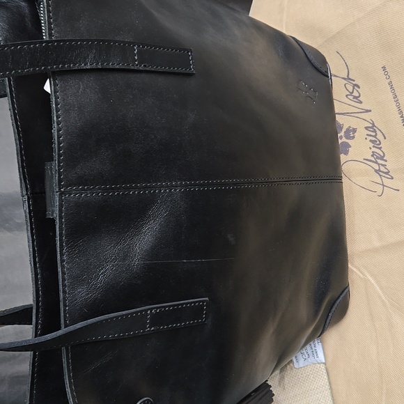 Patricia Nash Black Leather Tote - Picture 15 of 16